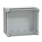 Schneider Electric - PanelSeT - boîte industrielle - Couvercle haut transparent - 291x241x168mm - ABS