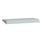 Schneider Electric - PanelSeT Accessoires - auvent - acier galvanisé - pour coffret L400xP250mm