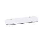 Schneider Electric - PanelSeT Accessoires - plaque passe-câbles - pleine - pr S3D - alu. - 245x80mm