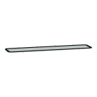 Schneider Electric - PanelSeT Accessoires - plaque passe-câbles - pleine - pr S3D - acier - 545x130mm