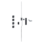 Schneider Electric - PanelSeT - serrure et tringlerie de coffret polyester PLM108