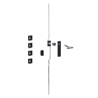 Schneider Electric - PanelSeT - serrure et tringlerie de coffret polyester PLM108