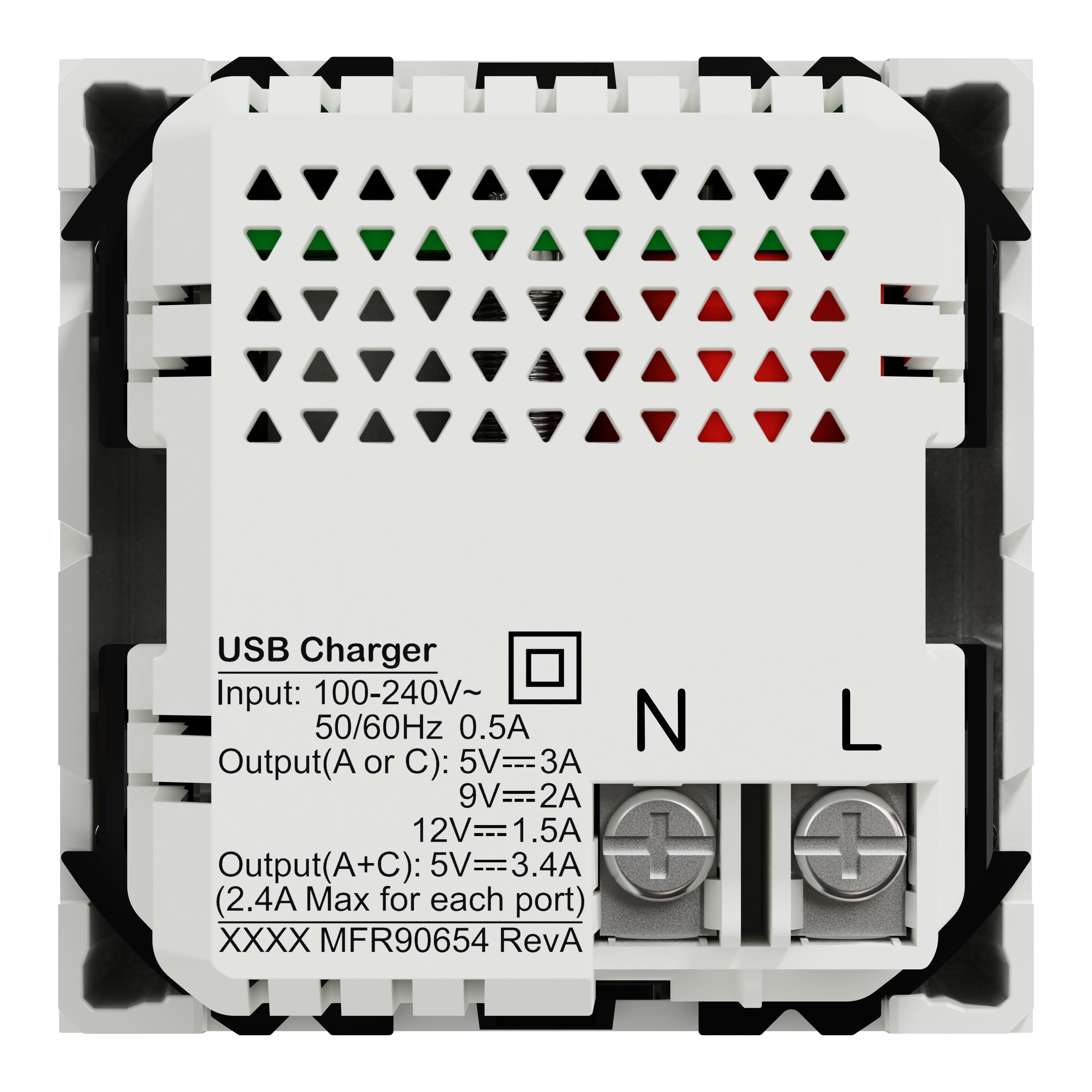 Chargeur USB double 2 modules SCHNEIDER Unica mécanisme blanc