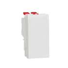 Schneider Electric - Unica - permutateur - 10A - 250Vca - 1 module - Blanc - mécanisme seul
