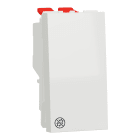 Schneider Electric - Unica - permutateur - 10A - 250Vca - 1 mod - Blanc antibactérien - méca seul