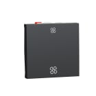 Schneider Electric - Unica - commande VMC 2 vitesses - 10A - 2 modules - Anthracite - mécanisme seul