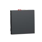 Schneider Electric - Unica - va-et-vient - 10A - connexion rapide - 2 mod - Anthracite - méca seul