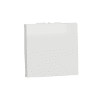 Schneider Electric - Unica - va-et-vient - 16A - bornier à vis - 2 mod - Blanc - méca seul