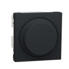 Schneider Electric - Unica - variateur rotatif universel - Anthracite - méca seul