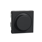 Schneider Electric - Wiser Unica - variateur rotatif - 2 fils - zigbee - anthracite - méca seul