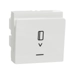 Schneider Electric - Unica - commande à carte électronique - 2 modules - Blanc - mécanisme seul