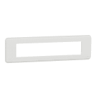 Schneider Electric - Unica Pro - plaque de finition - Blanc - 10 modules