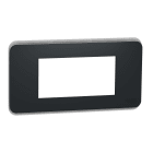 Schneider Electric - Unica Pro - plaque de finition - Anthracite - 4 modules