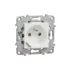 Schneider Electric - Wiser Unica - Prise 2P+T connectée - 16A - zigbee - Blanc