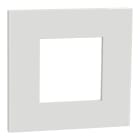 Schneider Electric - Unica Deco Essentielle - Plaque de finition - Blanc - 1 poste
