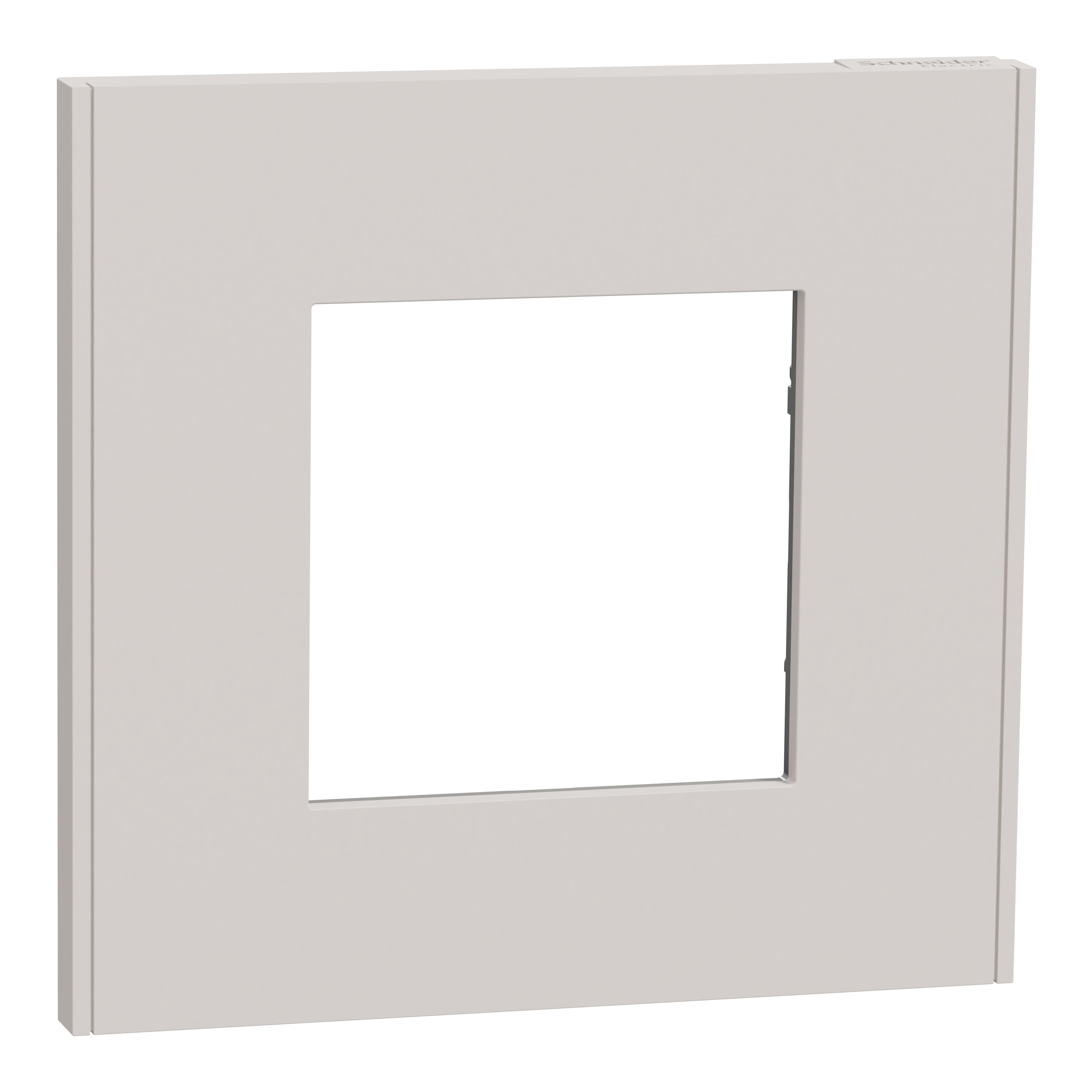 Schneider Electric - Unica Déco Essentielle - Plaque de finition - Gris pierre  - 1 poste