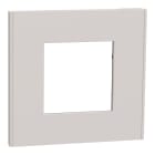 Schneider Electric - Unica Déco Essentielle - Plaque de finition - Gris pierre - 1 poste