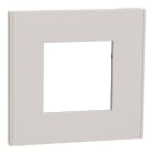 Schneider Electric - Unica Déco Essentielle - Plaque de finition - Gris pierre - 1 poste