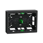 Schneider Electric - Unica - boîte de concentration saillie - 2 rang de 8 mod - Anthracite - à compl