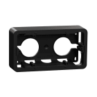 Schneider Electric - Unica - boîte en saillie - anthracite - 2 postes