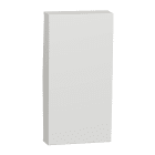 Schneider Electric - Unica - enjoliveur interrupteur ou bouton-poussoir - 1 mod - Blanc