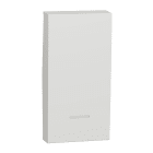 Schneider Electric - Unica - enjoliveur interrupteur ou bouton-poussoir lumineux - 1 mod - Blanc anti