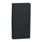 Schneider Electric - Unica - enjoliveur interrupteur ou bouton-poussoir - 1 mod - Anthracite