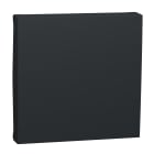 Schneider Electric - Unica - enjoliveur interrupteur ou bouton-poussoir - 2 mod - Anthracite