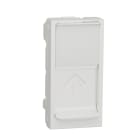 Schneider Electric - Unica - prise pour 1 RJ45 S-One - 1 mod - Blanc antibactérien - méca seul