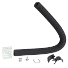 Schneider Electric - PrismaSeT - Goulotte flexible pour filerie vers porte - L500 - Dia. 19mm