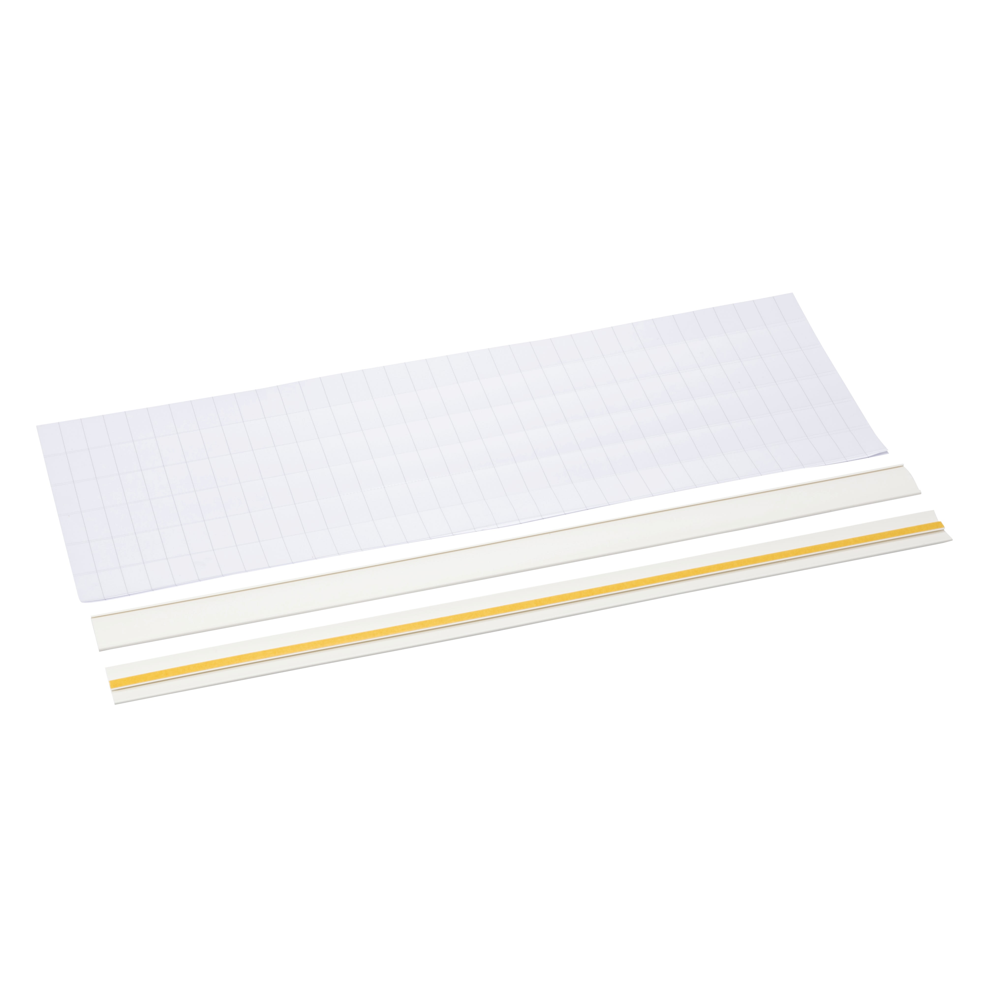 Schneider Electric - PrismaSeT G - Porte-étiquettes adhésives - L=650mm - H=36mm - lot de 12