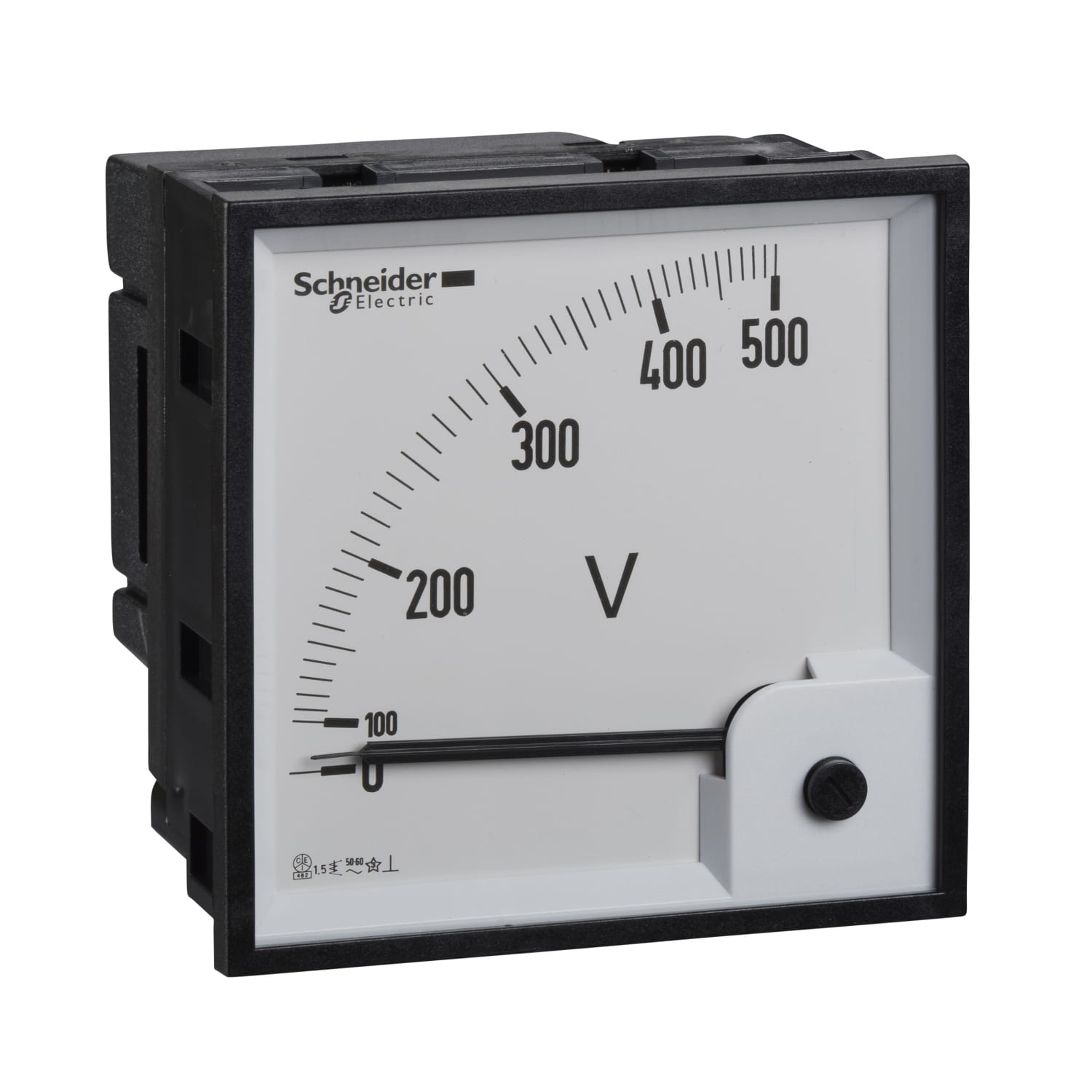 Schneider Electric - PowerLogic - Cadran 1,3In 0-600A pour amperemetre analogique 96x96mm dpt Std