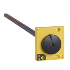 Schneider Electric - commande rotative latérale droite INS, INV 250 poignée rouge