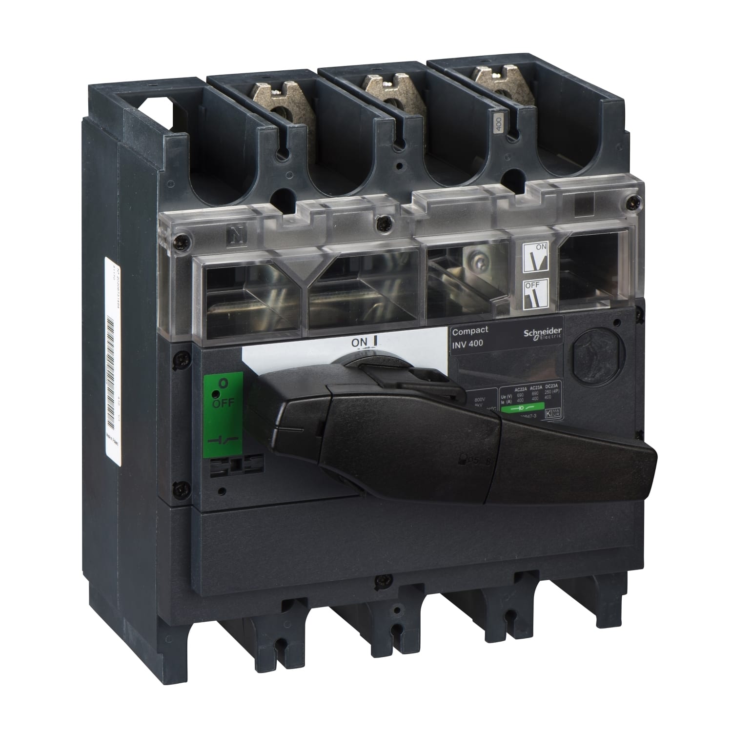 Schneider Electric - interrupteursectionneur a coupure visible Interpact INV400 3P 400 A