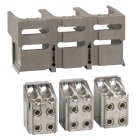 Schneider Electric - ComPacT NS - bornes + cache-bornes pour 4 câbles 240mm² - 3P - pour NS630-1600 F