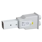 Schneider Electric - Canalis KBB - embout d'alimentation droit 40A blanc - 2x(3L+N)+PE - bus