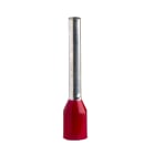 Schneider Electric - Linergy DZ5 - embout de cable - taille long - 1mm2 - rouge - DIN
