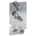Schneider Electric - ComPacT NS - platines pour interverrouillage à câble pour 2 appareils - fixe