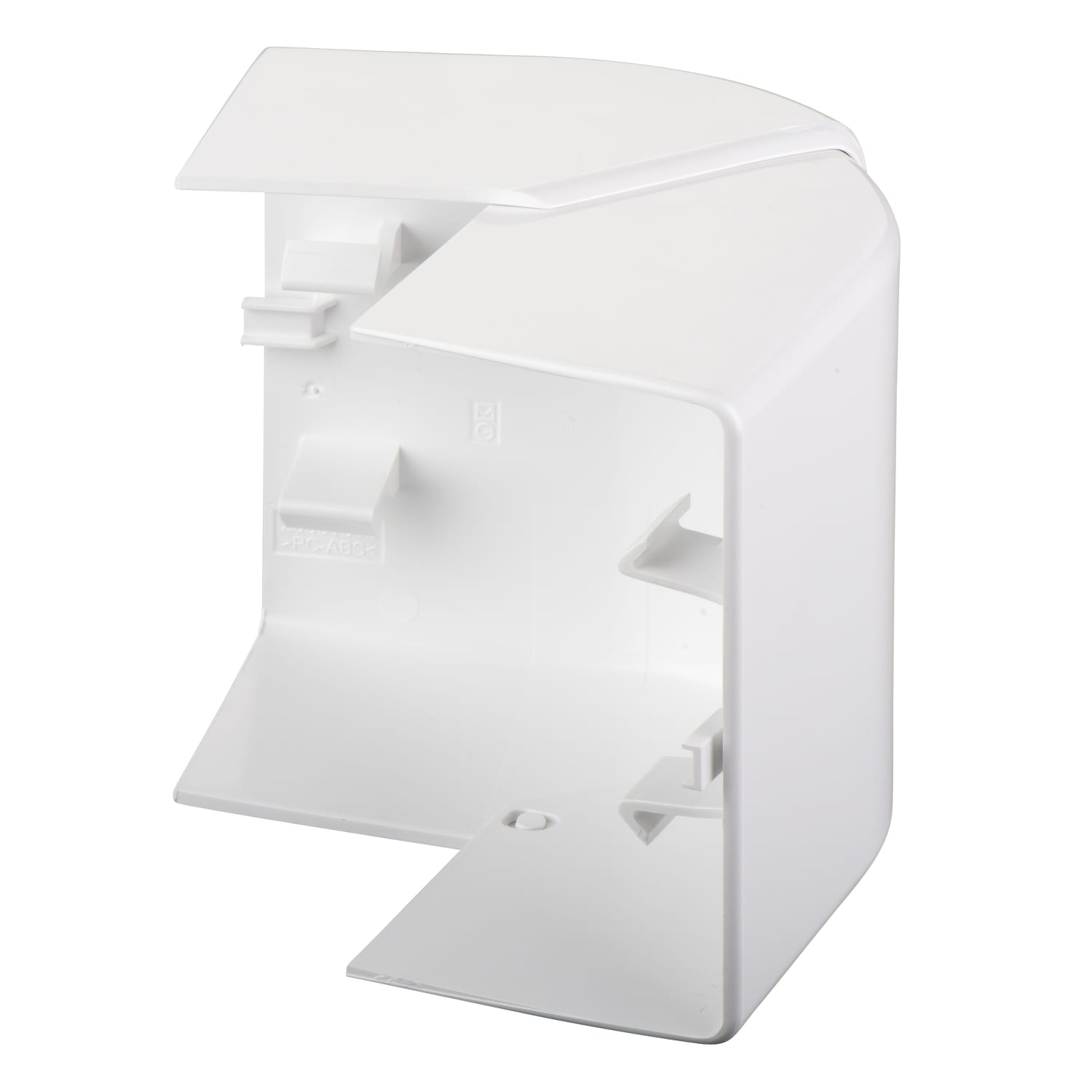 Schneider Electric - OptiLine 45 goulotte pvc blanc polaire 95 x 55 mm - angle extérieur