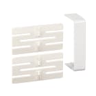 Schneider Electric - OptiLine 45 goulotte pvc blanc polaire 95 x 55 mm - joint de fond