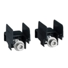 Schneider Electric - ComPacT NSXm - 2 connecteurs pour cosse/barre avec vis et séparateur pour NSXm