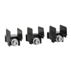 Schneider Electric - ComPacT NSXm - 3 connecteurs pour cosse/barre avec vis et séparateur pour NSXm