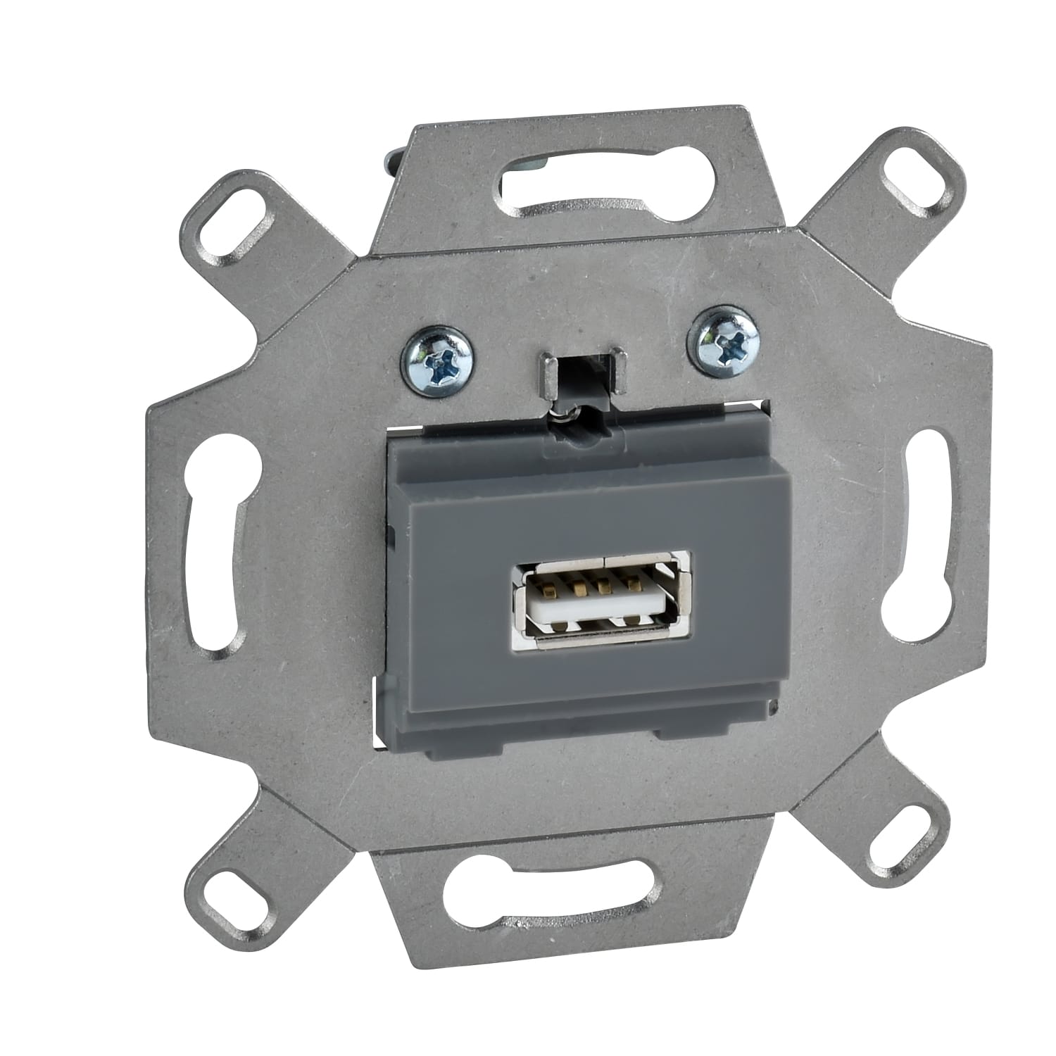 Schneider Electric - D-Life - prise avec connecteur modulable USB 2.0 - méca seul
