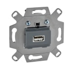 Schneider Electric - D-Life - prise avec connecteur modulable USB 2.0 - méca seul