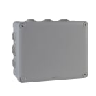 Schneider Electric - Mureva Box, boite de dérivation IP55 + embouts 225x175x100, gris