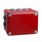 Schneider Electric - Mureva Box - boite derivation 960 rouge -10x4-25 -int 150x105x80 ext 164x121x8