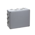 Schneider Electric - Mureva Box, boite de dérivation IP55 + embouts 275x225x120, gris