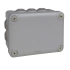 Schneider Electric - Mureva Box, boite de dérivation IP55 + embouts 150x105x80, gris