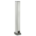 Schneider Electric - OptiLine 45 - colonnette aluminium laqué blanc polaire - 2 faces - 0,7 m