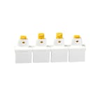 Schneider Electric - Acti9, cache-vis pour iC60 iID, 4P, lot de 20